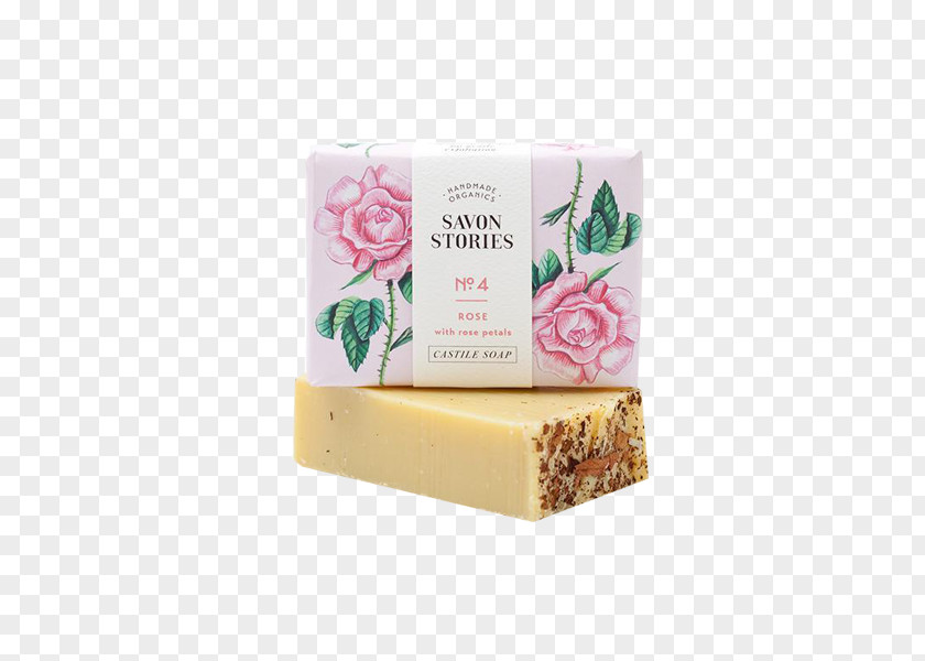 SAMON Rose Soap Packaging And Labeling Skin Care Graphic Design PNG