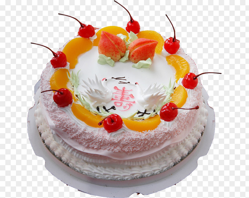 Cake Chiffon Birthday Shortcake European Cuisine Cream PNG
