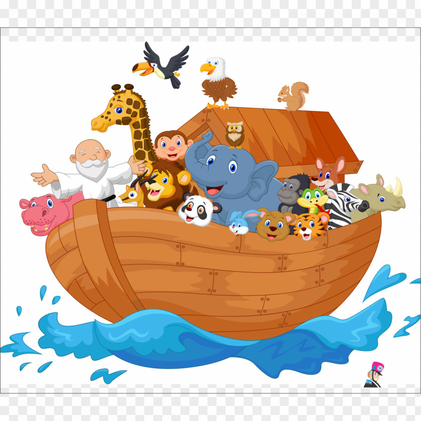 Child Noah's Ark Bible Drawing PNG