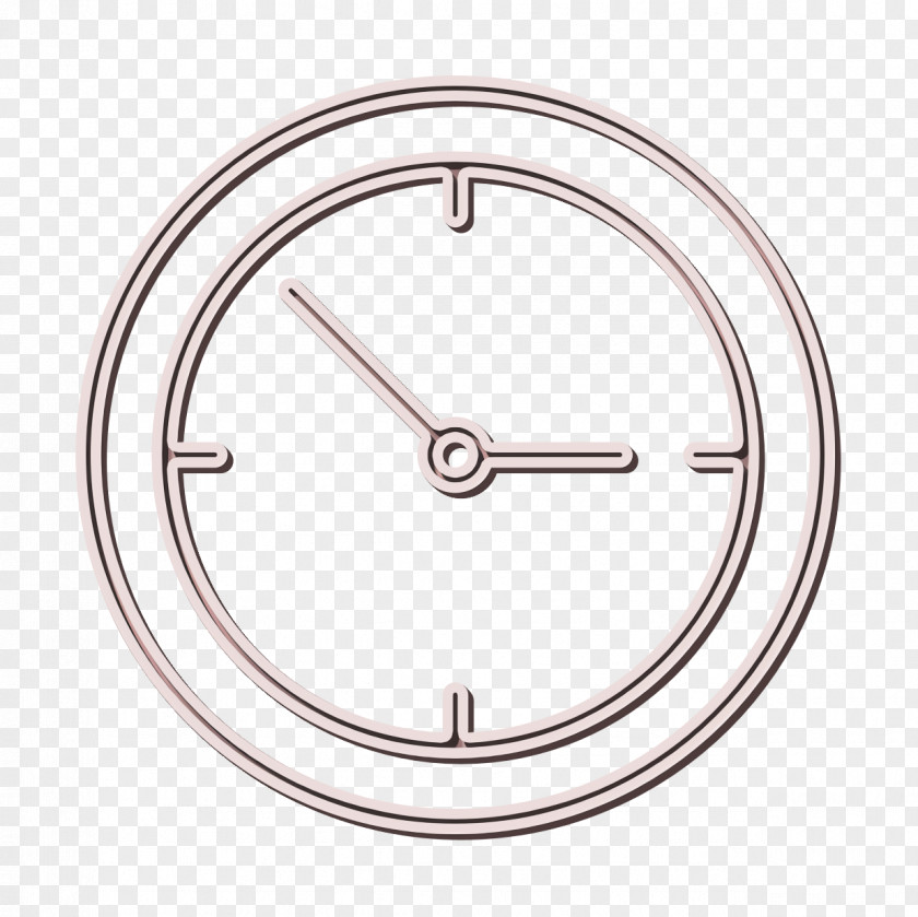 Clock Icon Office PNG