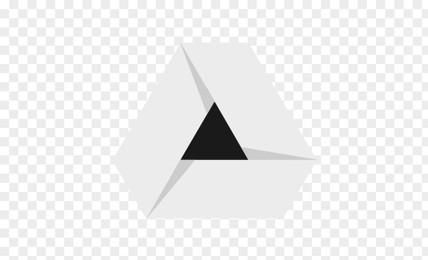 Design Logo Triangle White PNG