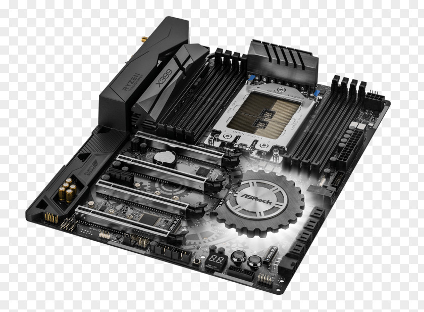 Juice Spot Asrock X399 AMD TR4 ATX Socket Professional Gaming Amd Ryzen PNG