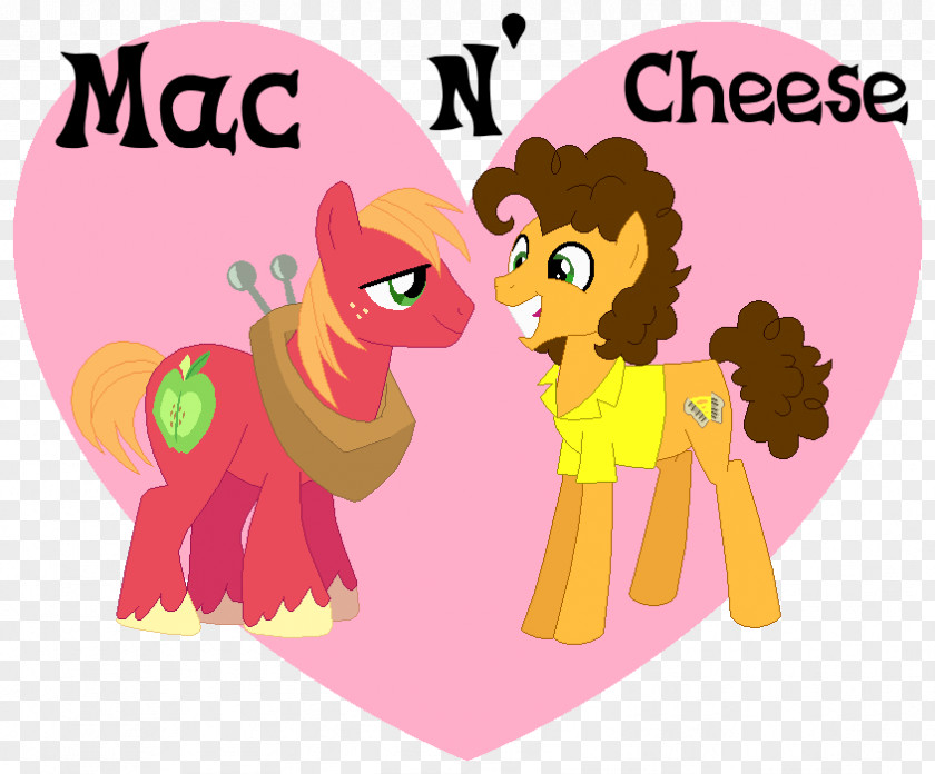 Mac N Cheese Pinkie Pie Pony Big McIntosh Applejack Rainbow Dash PNG