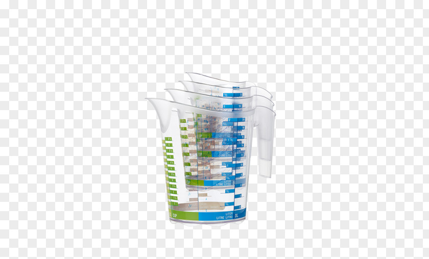 Measuring Jug Cup Plastic Glass Rotho Kunststoff Liter PNG