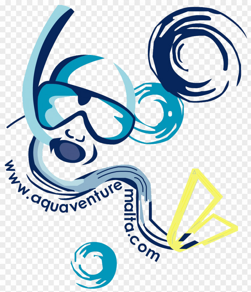 Scuba Diving Clipart Aquaventure Malta Clip Art Illustration Underwater Brand PNG