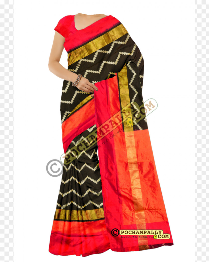 Silk Saree Bhoodan Pochampally Sari Ikat PNG