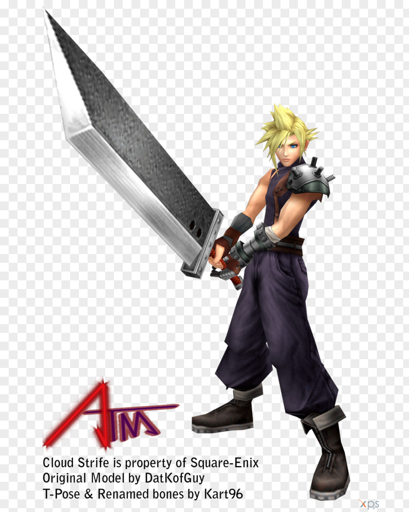 Cloud Strife Dissidia Final Fantasy 012 VII Remake Street Fighter IV PNG