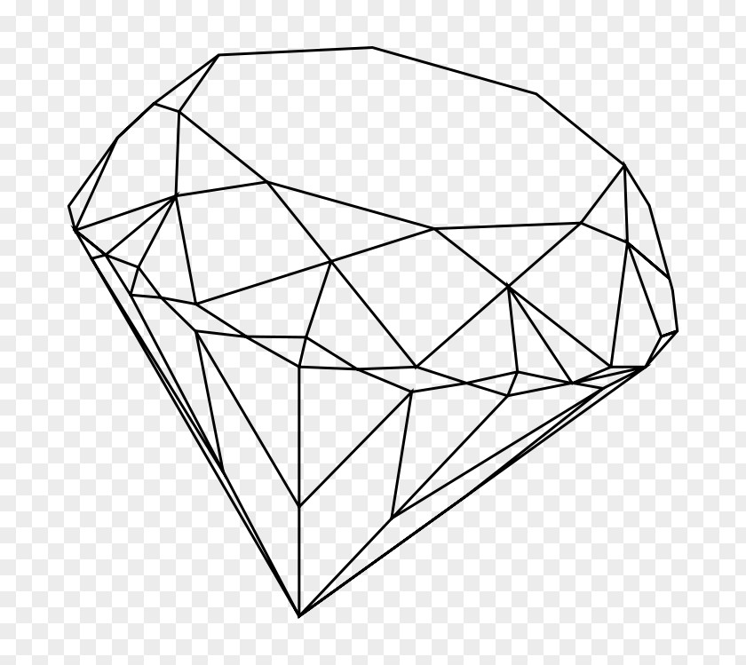 Diamond Drawing Line Art Clip PNG