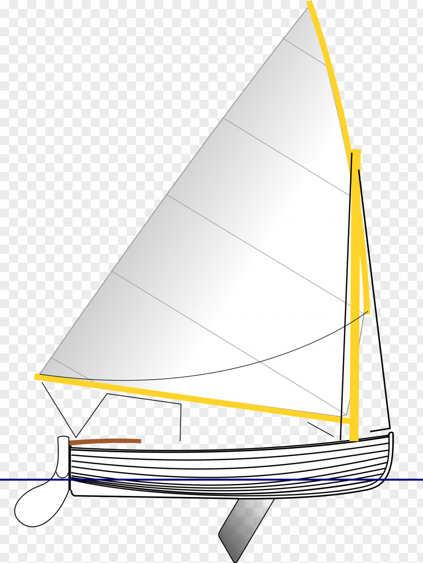 Sail Dinghy Sailing Yawl 12 Foot PNG