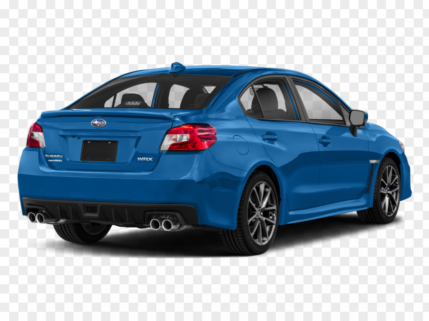 Subaru 2018 WRX Limited CVT Sedan STI Sports Car PNG