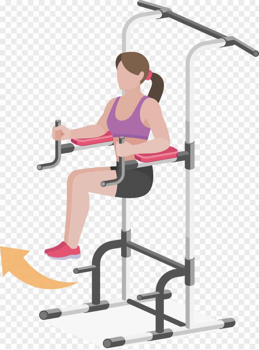 Beauty Fitness Movement Jump Physical Exercise PNG