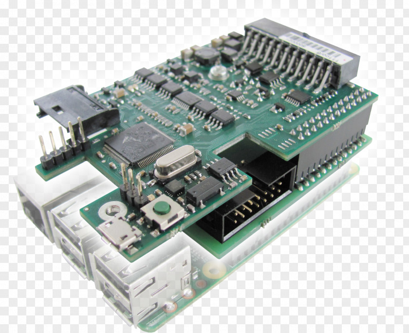 Computer Microcontroller Motherboard Electronics Single-board Raspberry Pi PNG