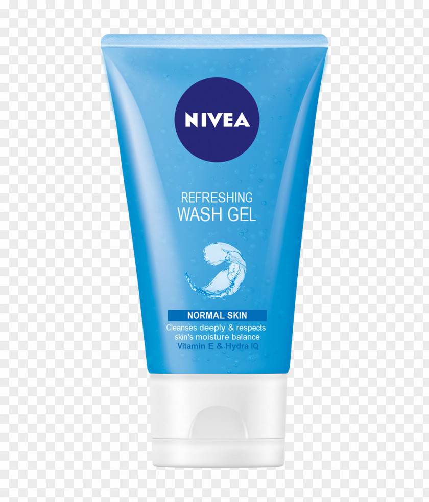 Face Cleanser Nivea Cream Cosmetics PNG