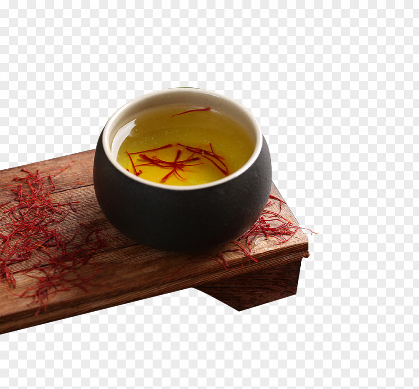 Saffron Tea Flowering PNG