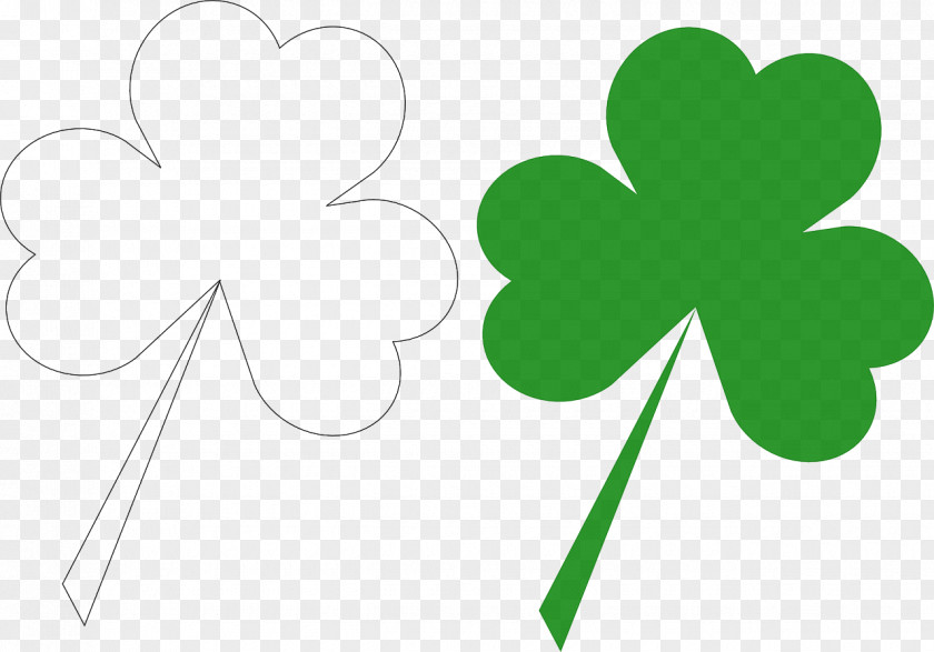 Clover Shamrock Saint Patrick's Day Four-leaf Clip Art PNG