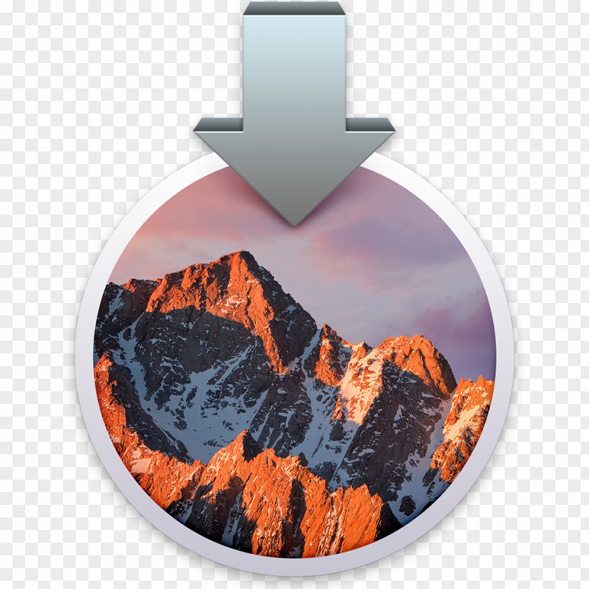 Installed MacBook Pro MacOS Sierra PNG