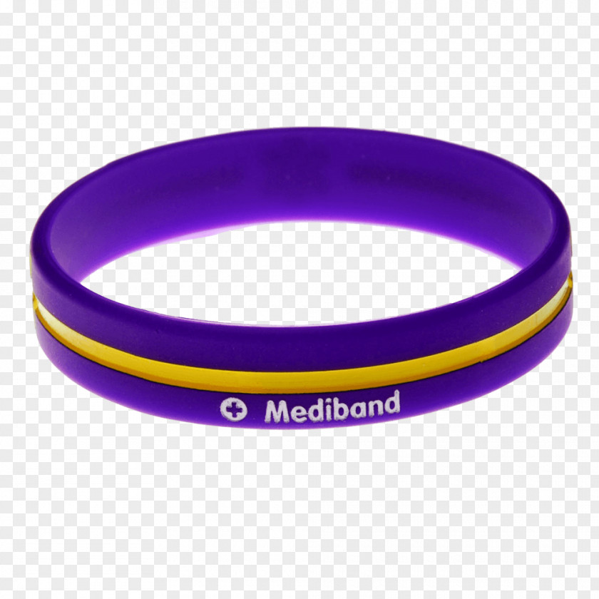 Medical Information Bangle Wristband Product PNG