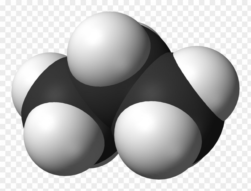 Oxygen Atom Model Project Propane Gas Methane Butane Molecule PNG