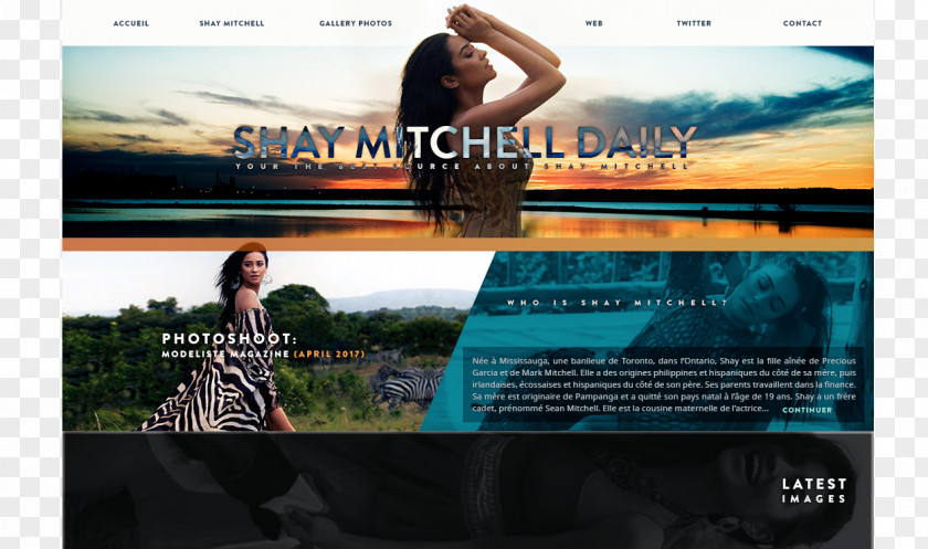 Shay Mitchell Display Advertising Poster Video PNG