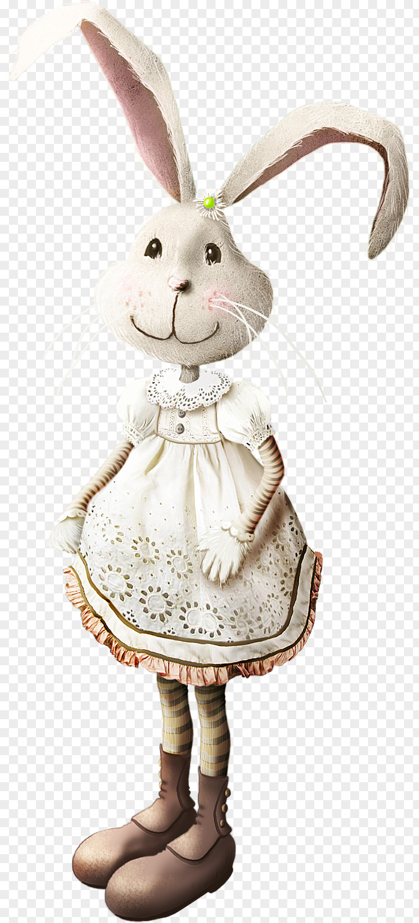 White Rabbit Easter Bunny Leporids PNG