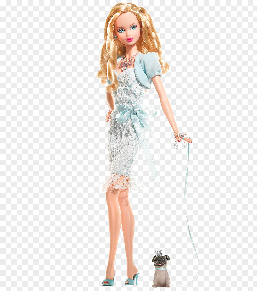 Barbie Miss Aquamarine Doll # K8692 Birthstone PNG