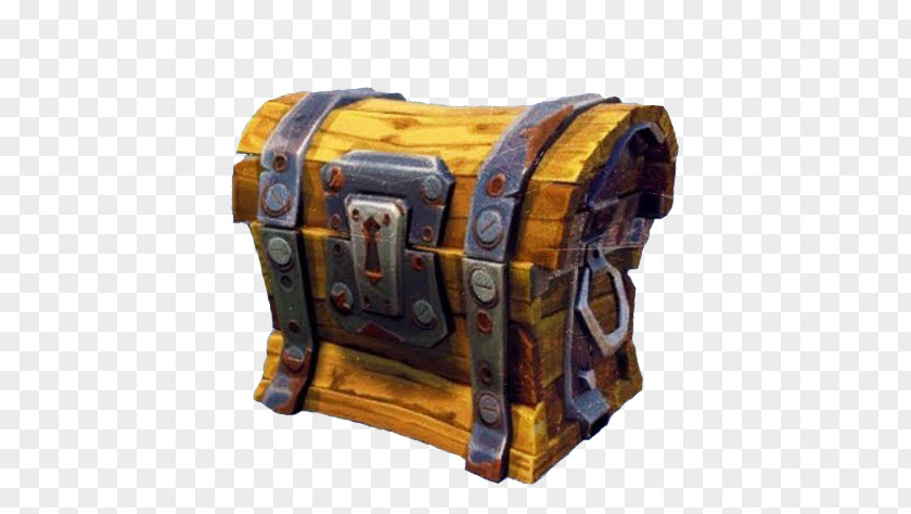 Fortnite Battle Royale Chest Video Game PNG game , others, brown and gray treasure chest illustration clipart PNG