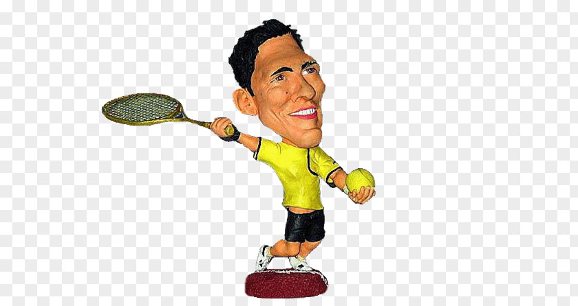 Novak Djokovic Cartoon Figurine Caricature 3D Computer Graphics Autodesk 3ds Max PNG