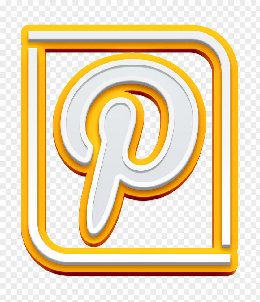 Rectangle Symbol Pinterest Icon Social PNG
