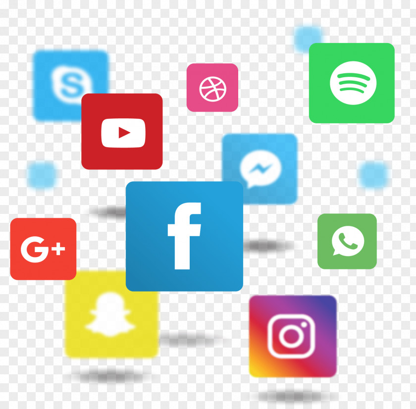 Social Media Network Computer PNG