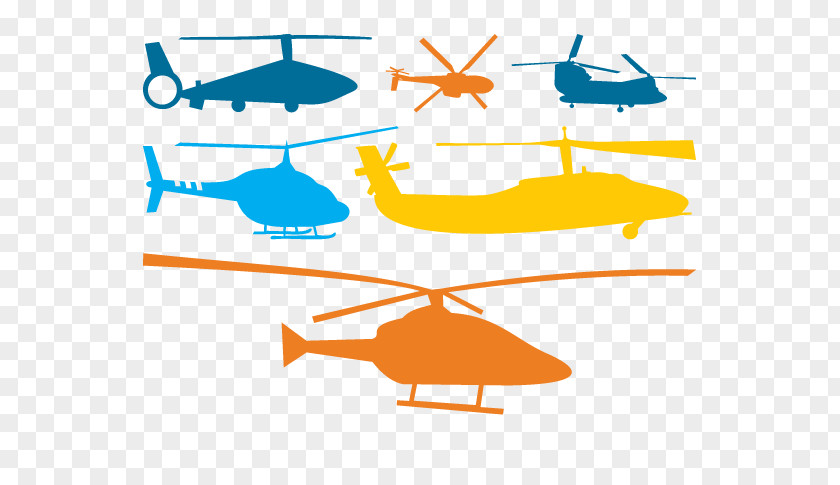 Vector Color Helicopter Airplane Flight Aircraft PNG