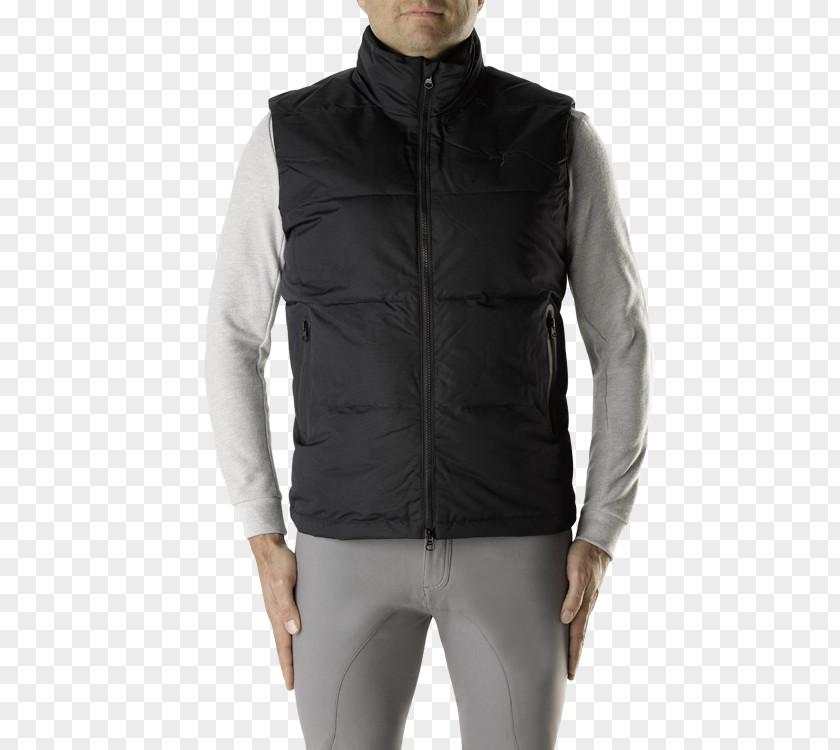 Jacket Gilets Neck Hood Sleeve PNG