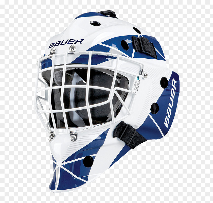 Senior Care Flyer Goaltender Mask Ice Hockey Bauer PNG