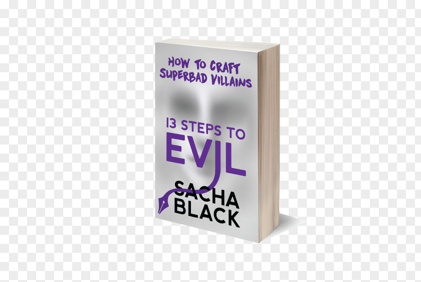 Silk Press Black 13 Steps To Evil: How Craft Superbad Villains Product Design Purple Font PNG