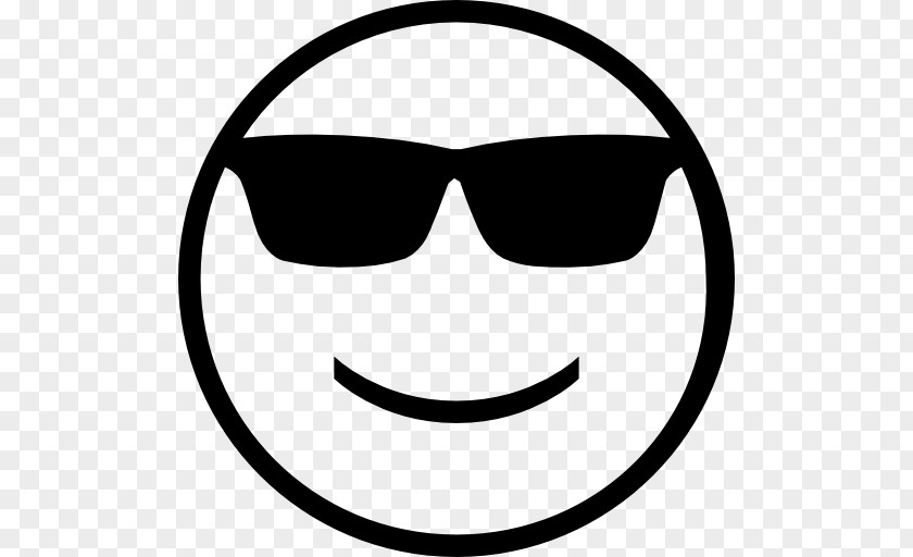 Sunglasses Emoji Smiley Smirk Emoticon PNG