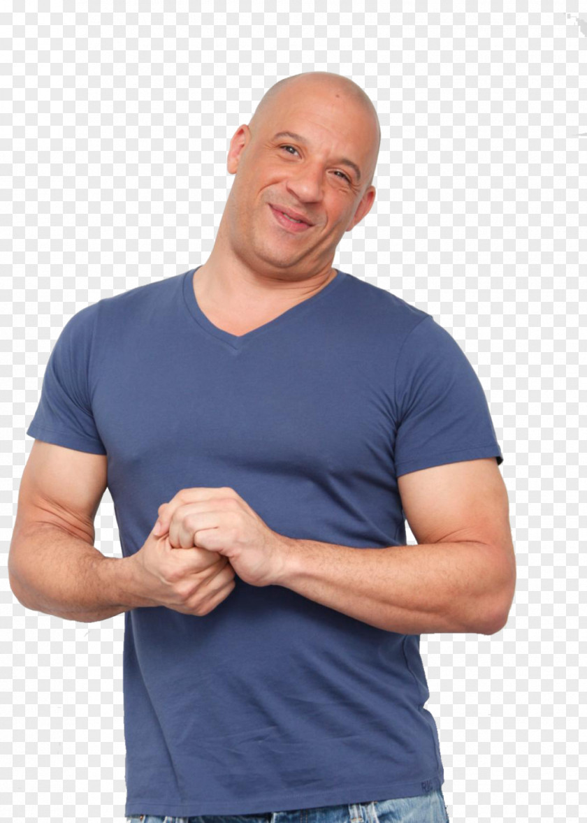 Vin Diesel Transparent Image The Fast And Furious T-shirt PNG