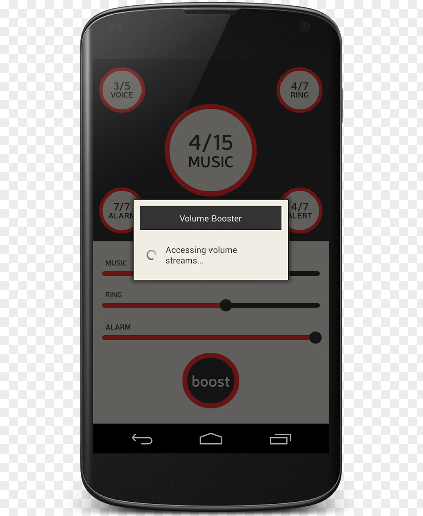 Volume Booster Feature Phone Smartphone Multimedia PNG