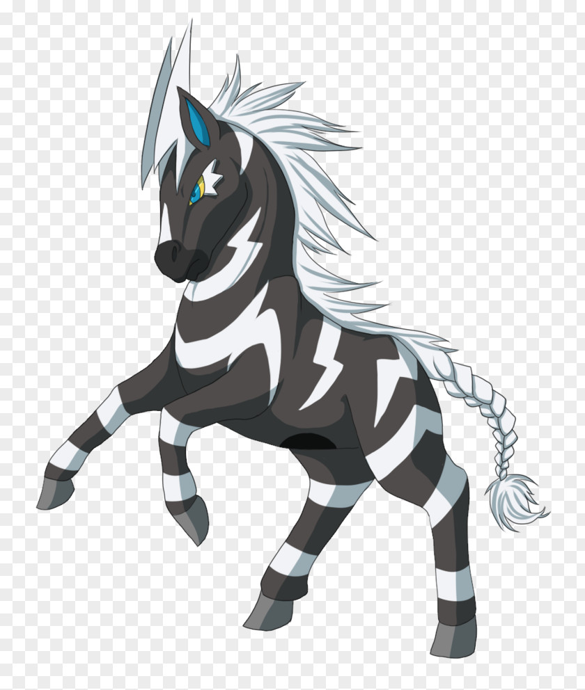 Zebra Mane Pack Animal Legendary Creature PNG