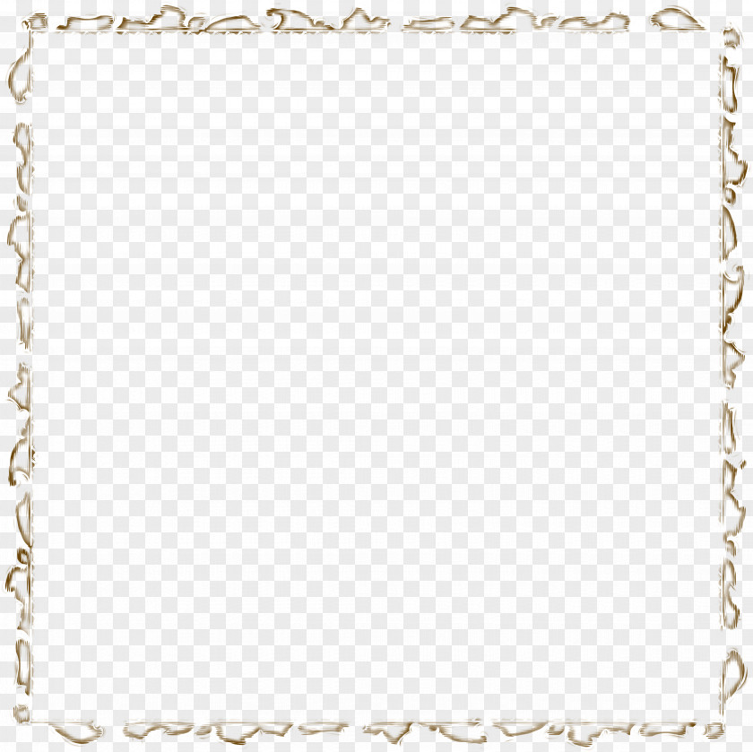 Cube Pattern Frame Motif PNG