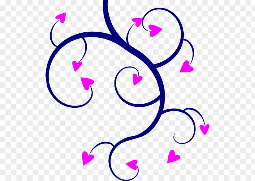 Curl Pattern Love Heart Clip Art PNG