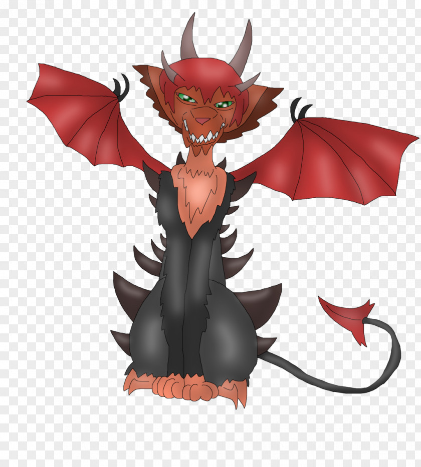 Ember Legendary Creature Dragon Demon Cartoon Character PNG