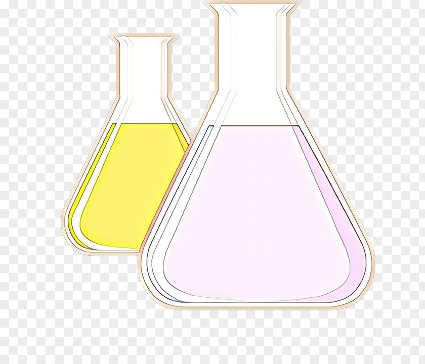 Glass Flask Laboratory Beaker Equipment Bottle Decanter PNG