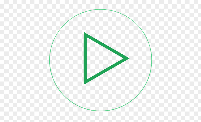 Green Triangle Arrow PNG