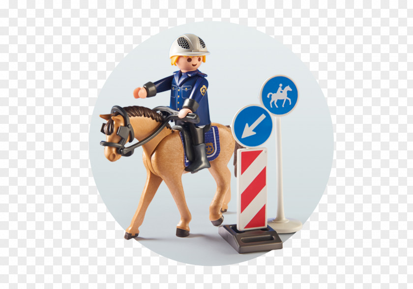 Horse Playmobil Mounted Police Officer PNG
