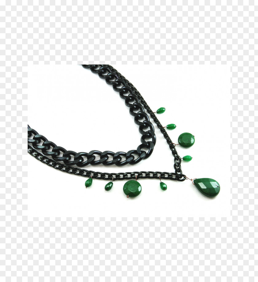 Emerald Body Jewellery Necklace PNG