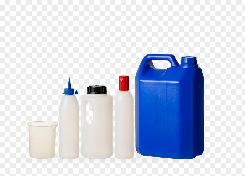 Jerrycan Plastic Bottle Packaging And Labeling PNG