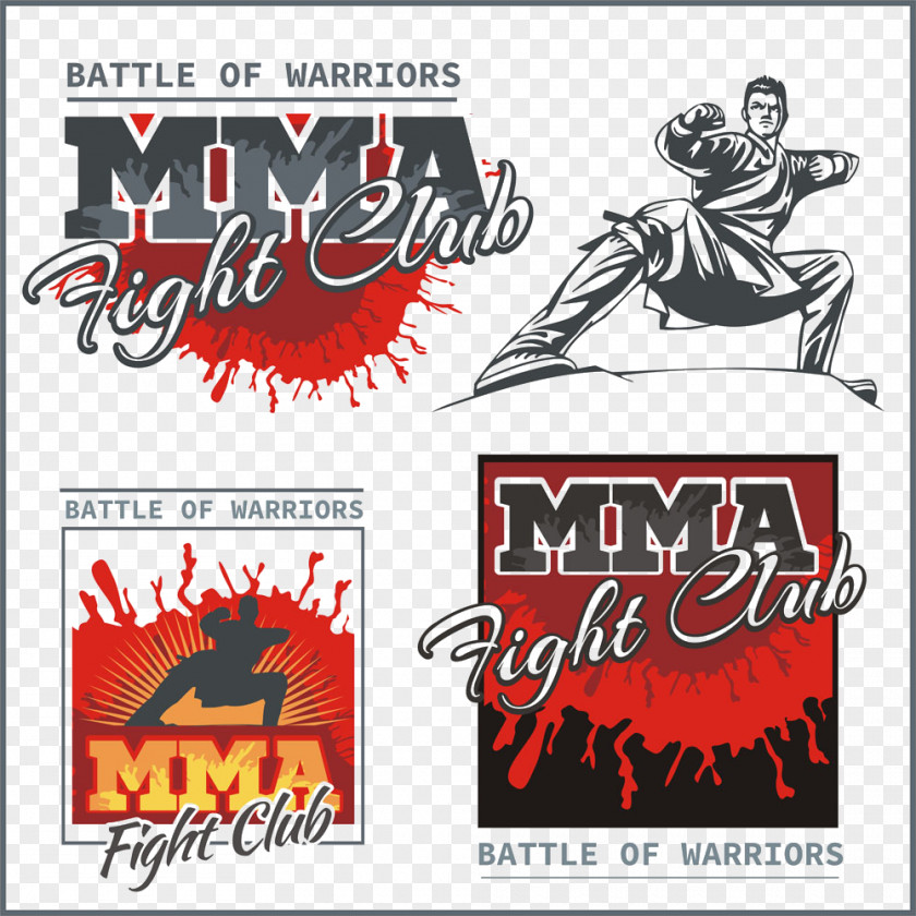 MMA Mixed Fighting Martial Arts Clip Art PNG