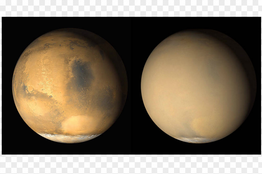 Planet Mars Global Surveyor Dust Storm PNG