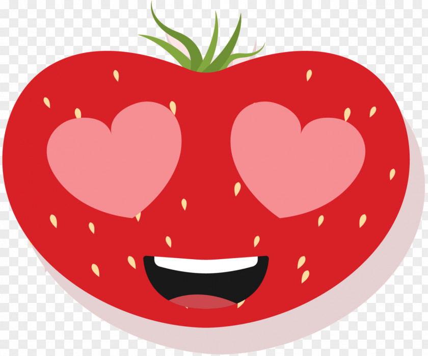 Tomato Clip Art Illustration Strawberry Valentine's Day PNG