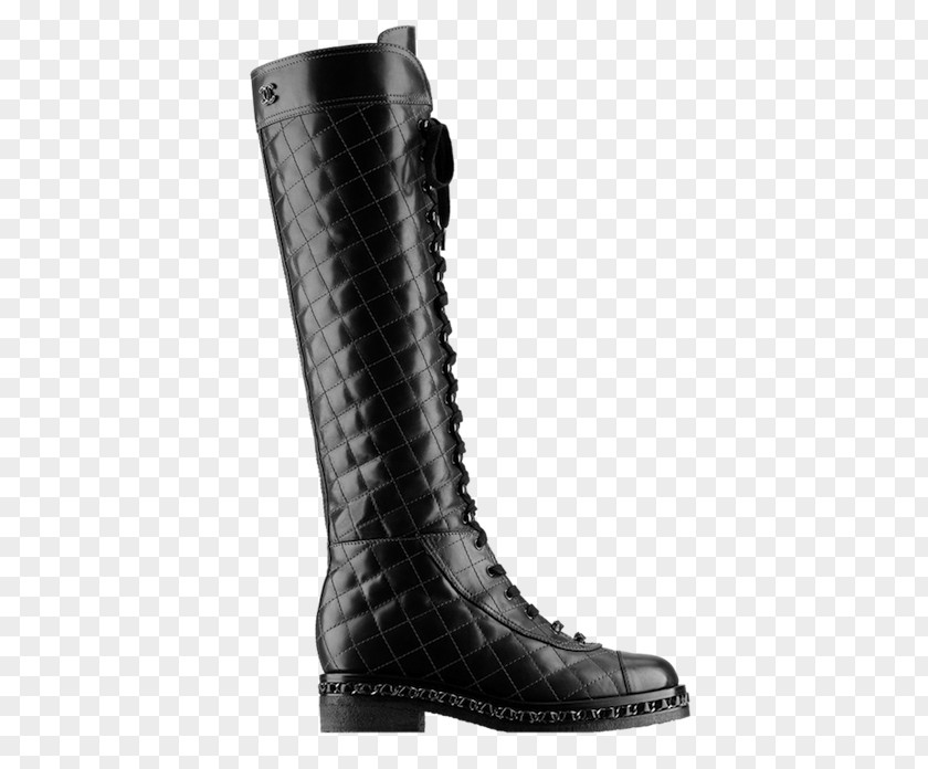 Chanel Riding Boot Motorcycle Shoe PNG
