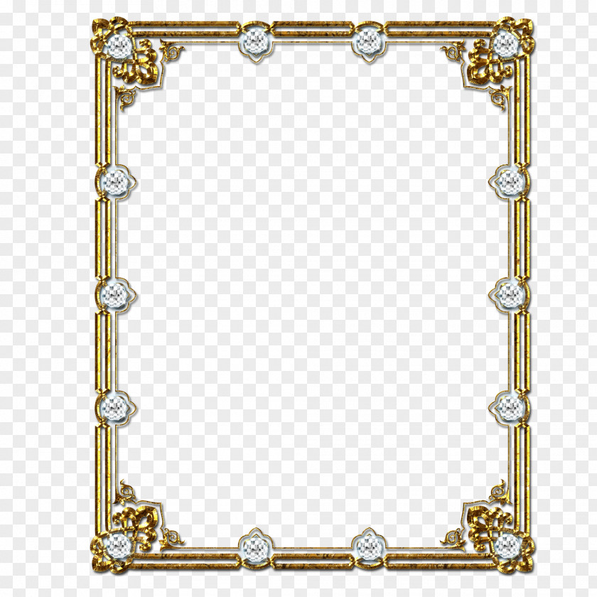Gold Border Frame Picture Frames Desktop Wallpaper Clip Art PNG